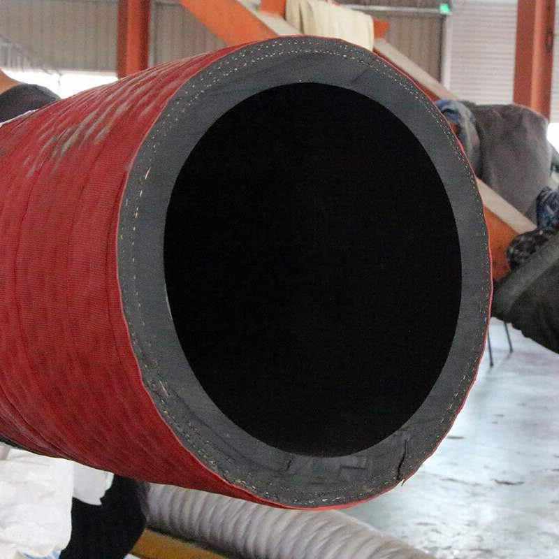 吸水管排水管波纹管法兰管大口径胶管钢丝管排污管钢丝泥浆管风管