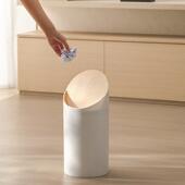 客厅垃圾桶ins高颜值垃圾桶带盖垃圾桶家用大容量办公垃圾桶纸篓