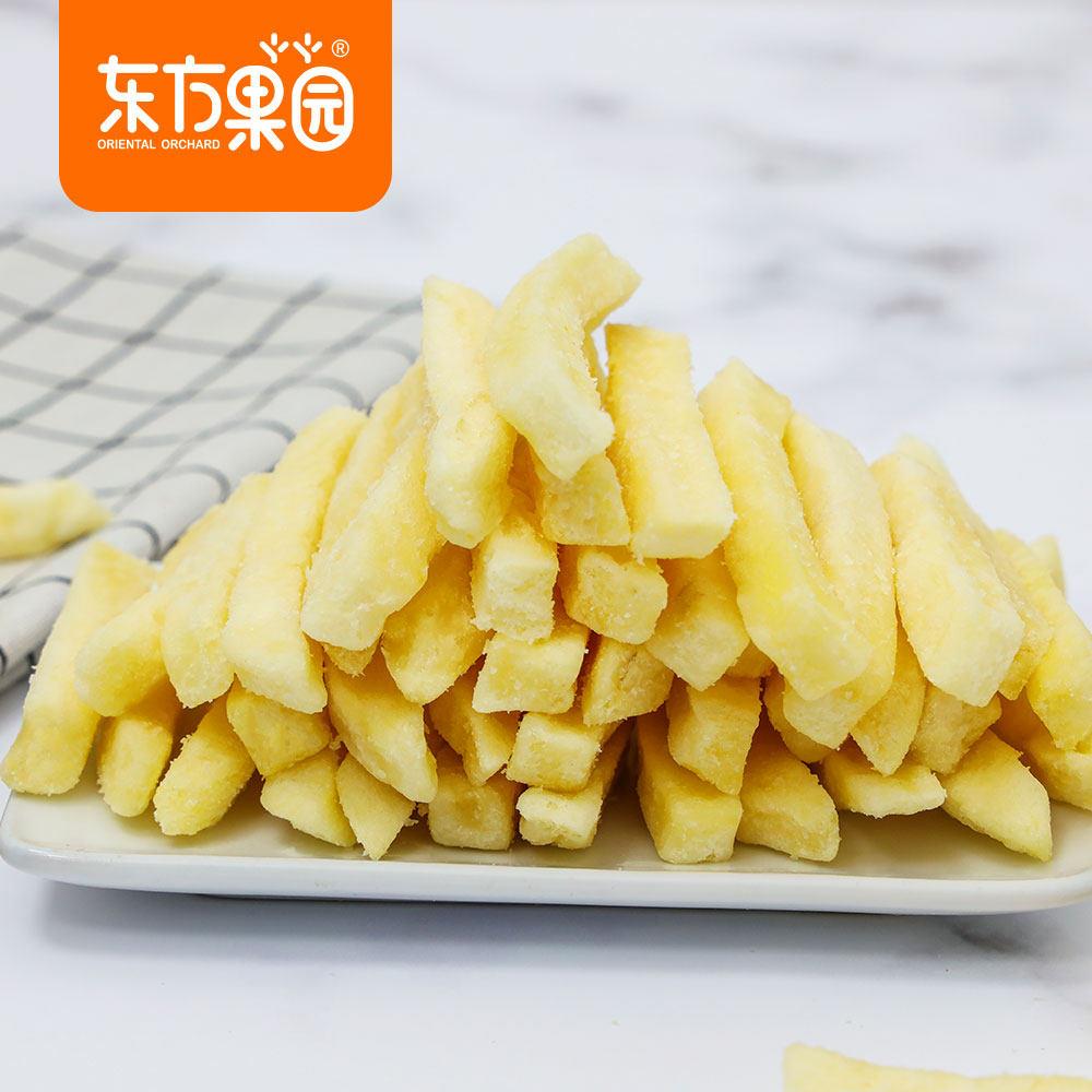 原切薯条东方果园薯条脆500g原味土豆条即食马铃美式原切薯片