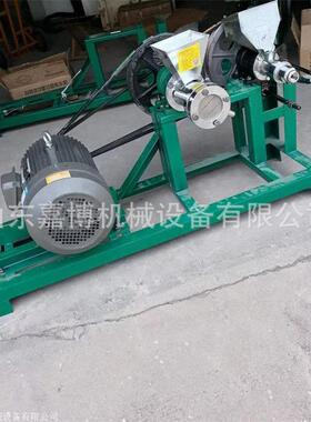 玉米藕粉双机头膨化机5.5千瓦电机 空心棒米花糖机 十四种花型