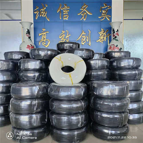 现货批发黑色HDPE塑料焊条 防渗膜用焊丝焊 PE塑料焊丝