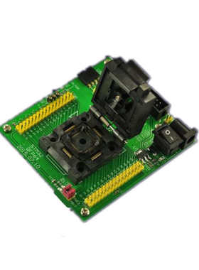 STM32 烧写器 下载器 烧录器 测试座 编程座 QFP64 SUNLEPHANT