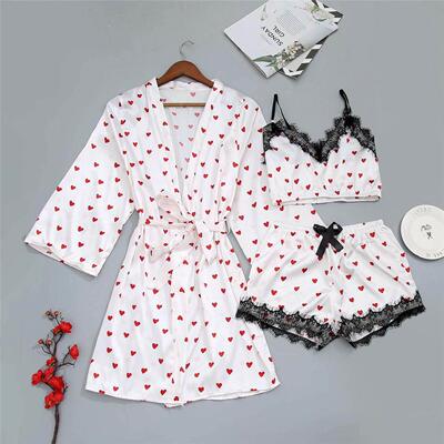 Printed sleeveless loose fitting shorts set 无袖宽松短裤套装