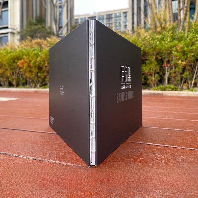 裸背锁线精装作品集画册印刷宣传册定制毕业设计纪念册样本印刷