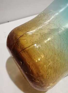 厂家直销轻奢玻璃花瓶高级感客厅插花花艺摆件现代简约餐桌装饰批