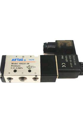 全新原装AIRTAC亚德客电磁阀 4N210-08 DC24V