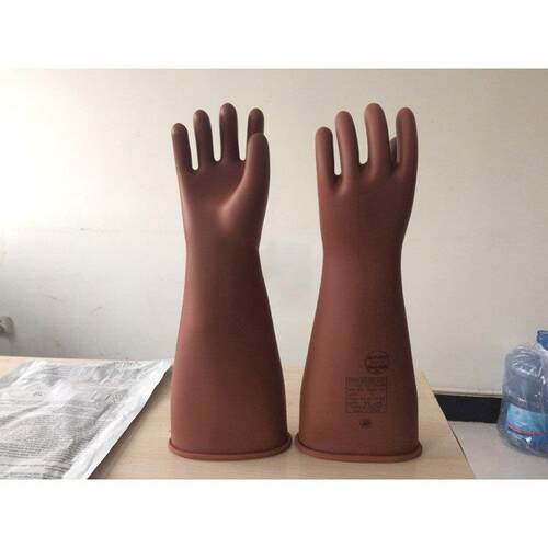 2.5KV/3MIN美式手套YS102-42-01/02/03/04绝缘手套橡胶低压防护手