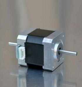 42步进电机NEMA17双轴电机 长度48MM 电流1.5A /17HS5005-24S24