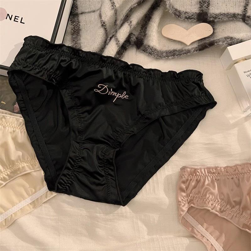 crotch cotton pure briefs ladies sexy cute underwear girly