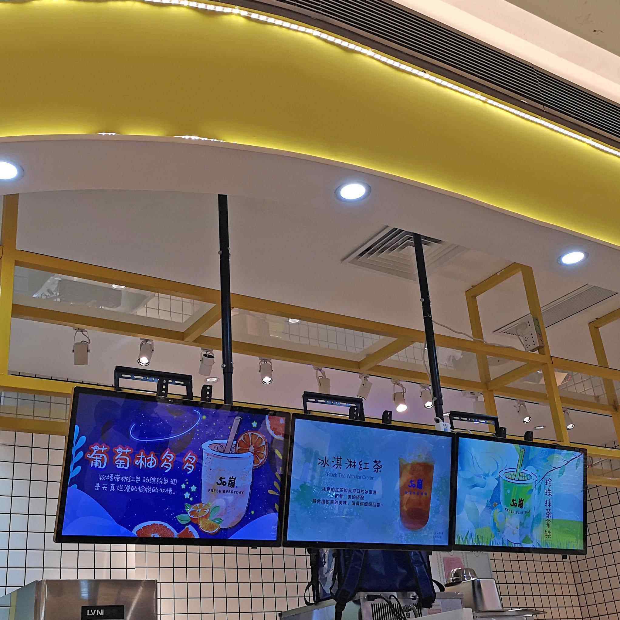 电视吊架吊顶架双屏三屏定制多屏拼接液晶电视天花板一拖二吊顶架