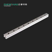 LGD外置双轴心滚轮直线导轨 线性滑轨 U型槽铝型材