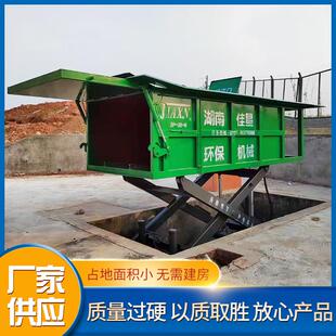 城市垃圾压缩机 垃圾压缩站 水平垃圾中转站 地埋式