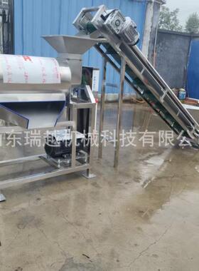 304不锈钢桃子去核打浆机商用蓝莓双道打浆机工业番茄去皮打浆机