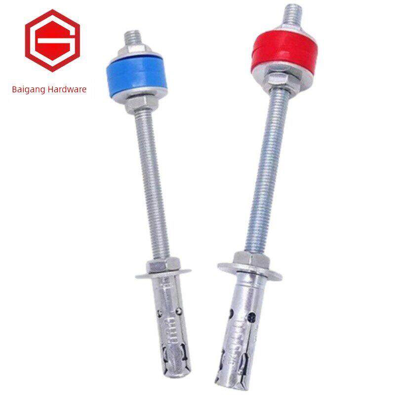 百冠风管机伸缩抽臂减震静音螺钉内机螺钉连体不锈钢吊顶齿条