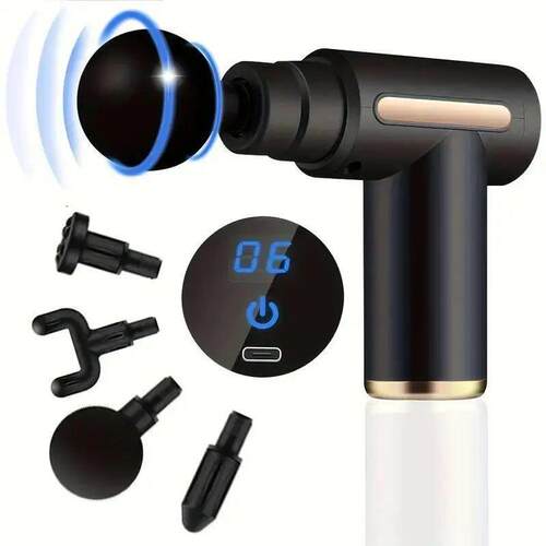 Fascia Gun Muscle Relaxation Massager Electric Vibration Mas