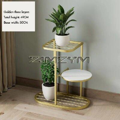 Iron Flower Stand Indoor And Outdoor Flower Plant Shelf