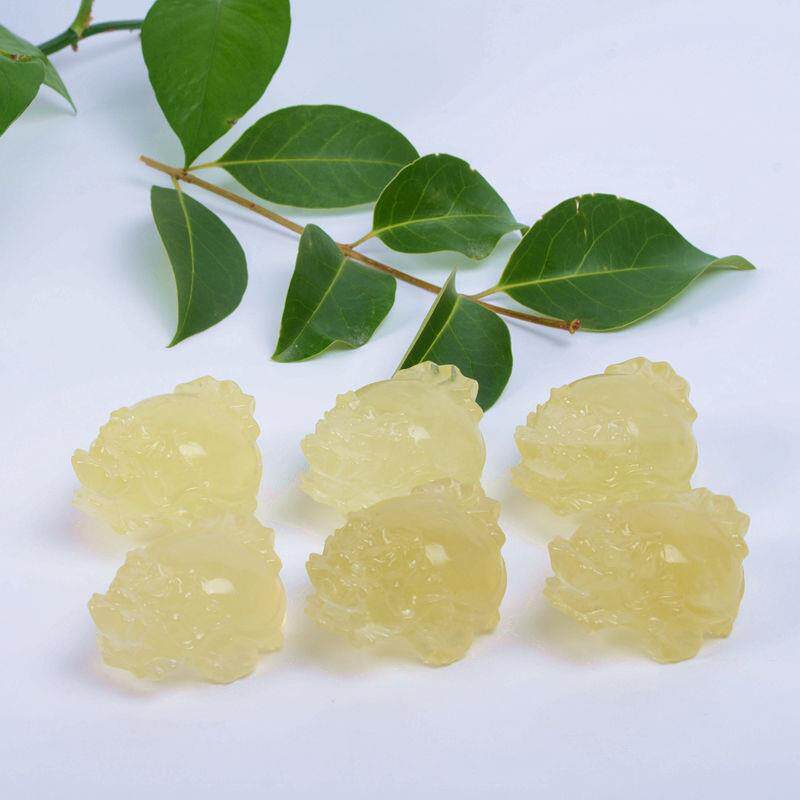 厂家直销天然黄水晶龙龟新款小摆件家居装饰品客厅摆设简约美化