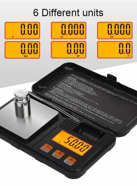 .克0称便携口袋01g克拉0001g手掌秤.秤电子秤高精度秤称迷你珠宝