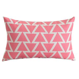 新款木有年枕轮 北欧ins棉麻枕简约靠垫办抱公室腰汽车靠沙发垫