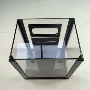 秦龙热销1000片装透明亚克力材质筹码手提箱空可配40MM 托盘40 43