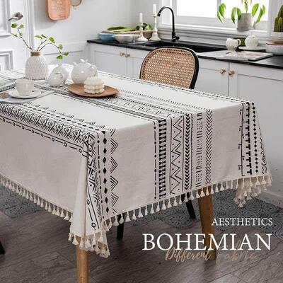 Rural table cloth cotton and linen small fresh style cloth