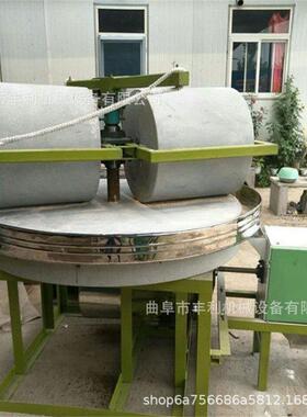 韭菜花加工石碾 米浆豆浆电动石磨  五谷杂粮磨粉磨面石碾