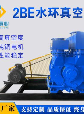 淄博厂家直供2BEC水环式真空泵高真空抽气量大造纸真空脱水专用