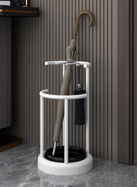 欧铁艺雨伞架家用北收纳创伞桶Q412-YXY酒店大堂门口雨伞置物架厂