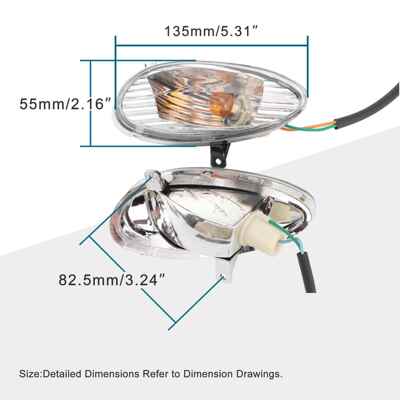 GOOFIT 越野摩托车配件摩托车 光阳50.gy6-50转向灯