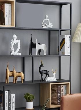 现代简约电视柜酒柜摆件展示柜套装轻奢玄关样板间高档家居装饰品