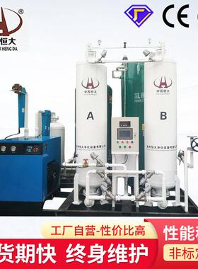 工业热处理用大型PSA制氮机设备食品啤酒粮食储存氮气机设备厂家