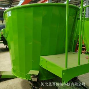 5立方立式tmr牛羊草料搅拌机12全混合日粮饲料制备机机械