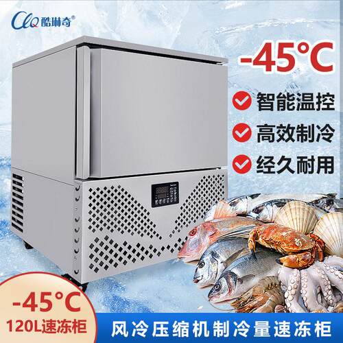 低温小型薯条速冻柜 披萨面皮蛋挞4盘氟利昂极速冷冻速冻机