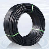 农业灌溉用黑色pe盘管 节水灌溉PE灌溉盘管 果园大棚PE盘管输水管