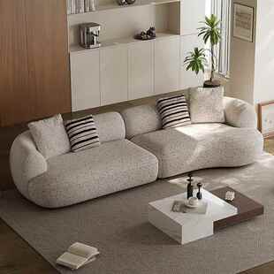拂晓沙发可拆洗款意式极简风布艺沙发客厅大小户型设计师直排沙发