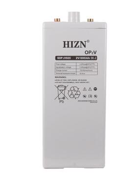 管式胶体蓄电池OPzV2V600AH光伏储能电信基站深循环汇众电池