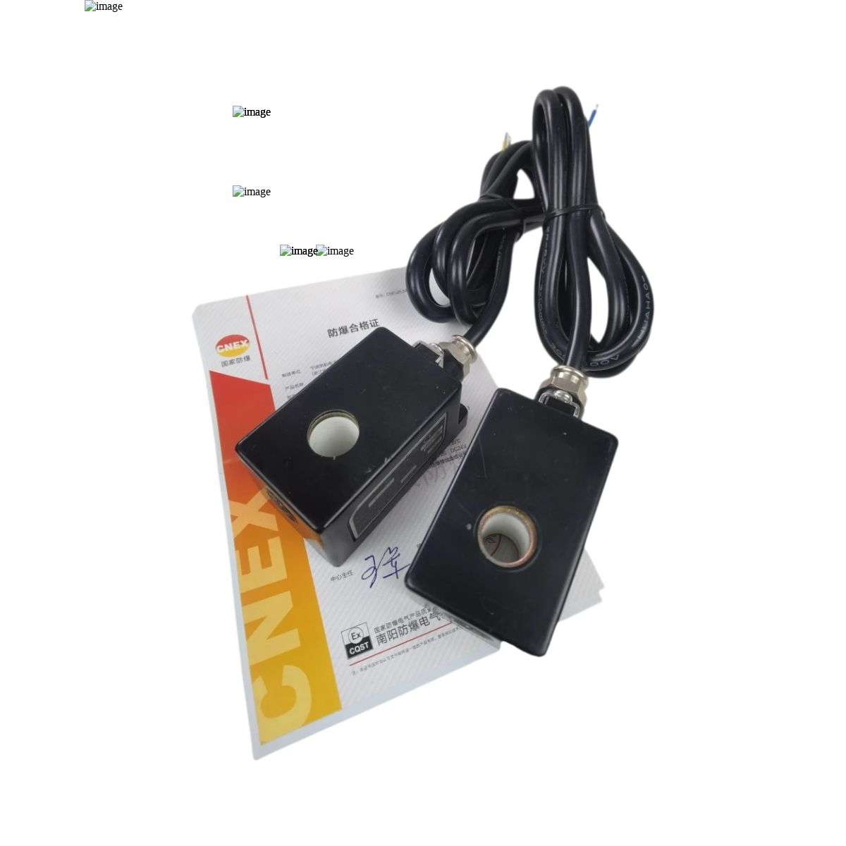 电磁阀防爆线圈2W水阀脉冲阀线圈AC220V/DC24V防水线圈0921 1621