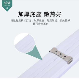 e三防灯净化灯d1.2一体支架净化灯全套日光灯管超l亮商场超市化长