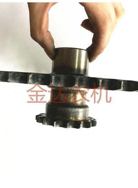 久保田688 758收割机割台16*38齿链轮盘5T057-52280双排链轮键轮