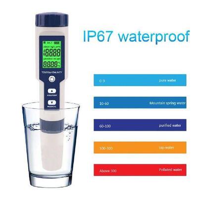 5 in 1 Water Quality Tester Water Tester Monitor