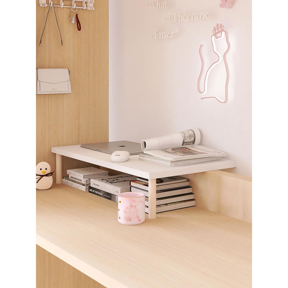 宿舍桌缝扩展板桌缝填充墙缝边框宿舍台式电脑加高架定制