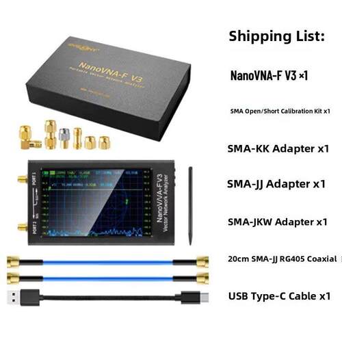 Nanovna- f V3 6g矢量网络分析仪Nanovna升级1Mhz-6Ghz Vna网络点