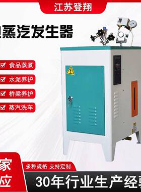 电加热蒸汽发生器水泥养护食品蒸煮酿酒挂烫机洗车蒸汽电锅炉72KW