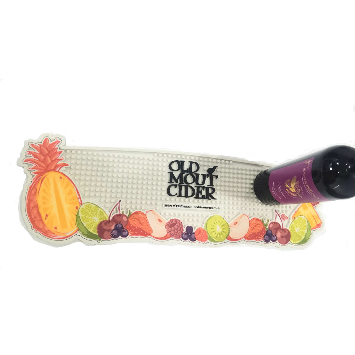 logo硅胶食品级印可垫隔热垫沥水加厚吧台滤防滑餐具垫酒吧水台面