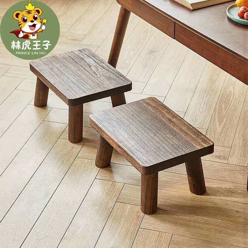 小木凳换鞋凳矮凳迷你方凳客厅家用小板凳垫脚木头坐凳茶几实木凳