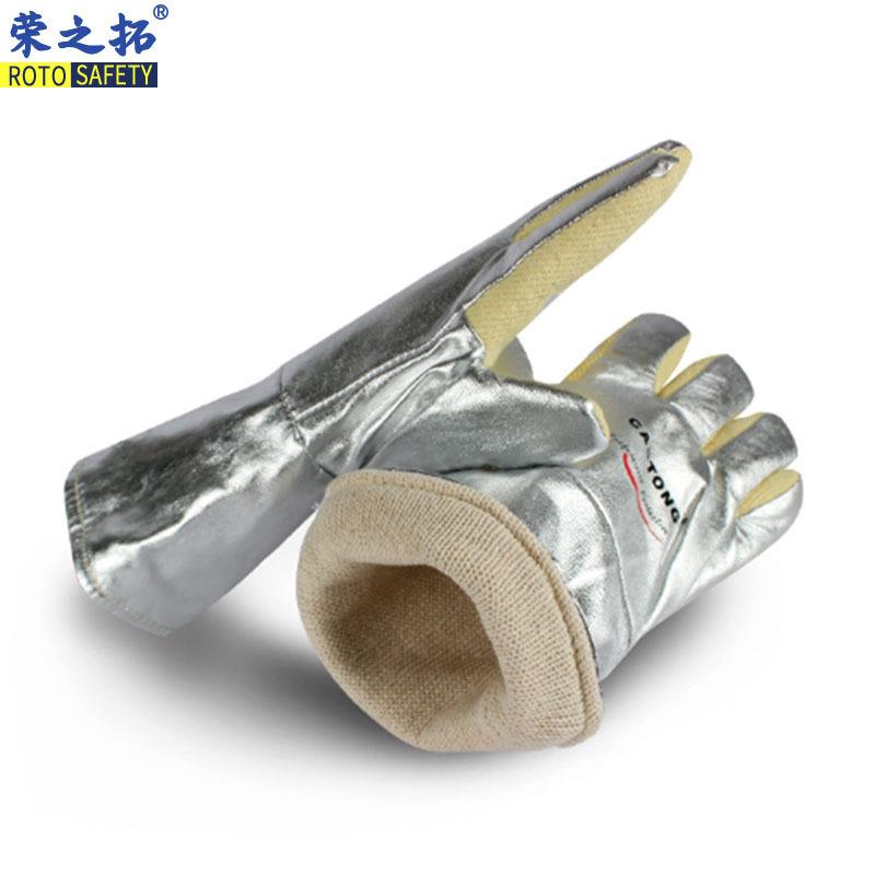 YARR15-34耐高温500度手套耐油耐磨型工业防烫防护耐磨性加厚款