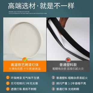 主卧室灯LED圆形方形吸顶灯简约现代大气阳台客厅房间灯具照明