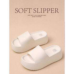 2026新款 6.0cm增高拖鞋 女士夏季 时尚 女外穿 防滑松糕厚底eva凉拖鞋