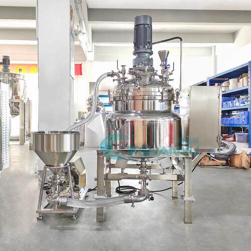 出售100L搅拌罐蒸汽加热食品生产反应釜设备卫生级密封过滤搅拌罐