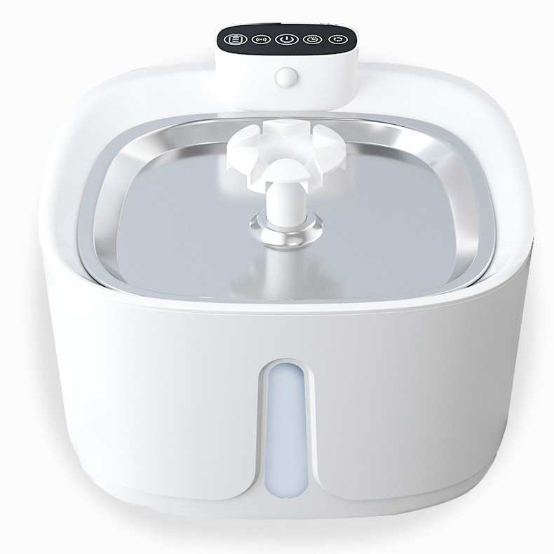 静音水器饮水机不锈钢水器狗宠物活水饮无线猫咪自动智能过滤喝猫